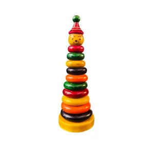 Stack and Play small - Toy wooden stacking rings