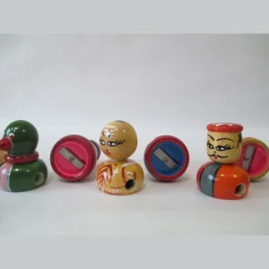 Shiny tipd - Toy wooden pencil sharpners