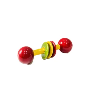 Shake ‘n’ Giggle - Toy wooden straight rattle