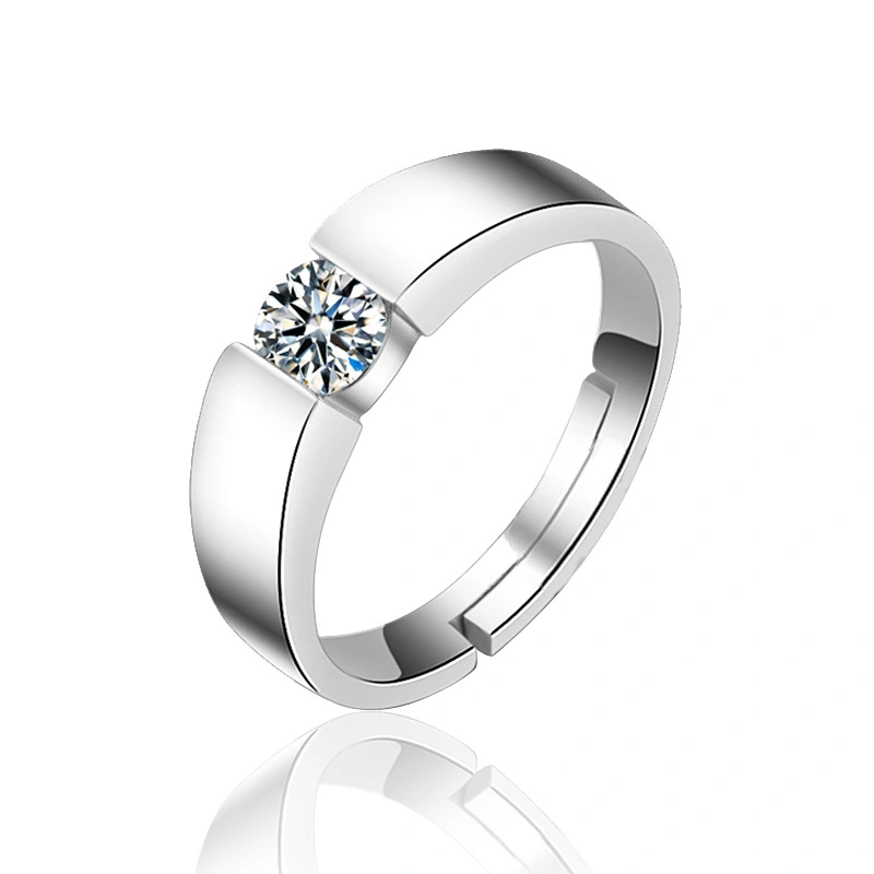 Geometric Rhinestones Rings